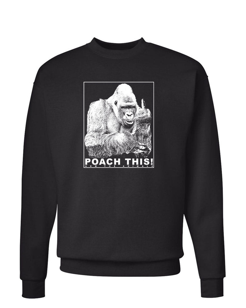 Load image into Gallery viewer, Unisex | Poach This | Crewneck Sweatshirt - Arm The Animals Clothing Co.
