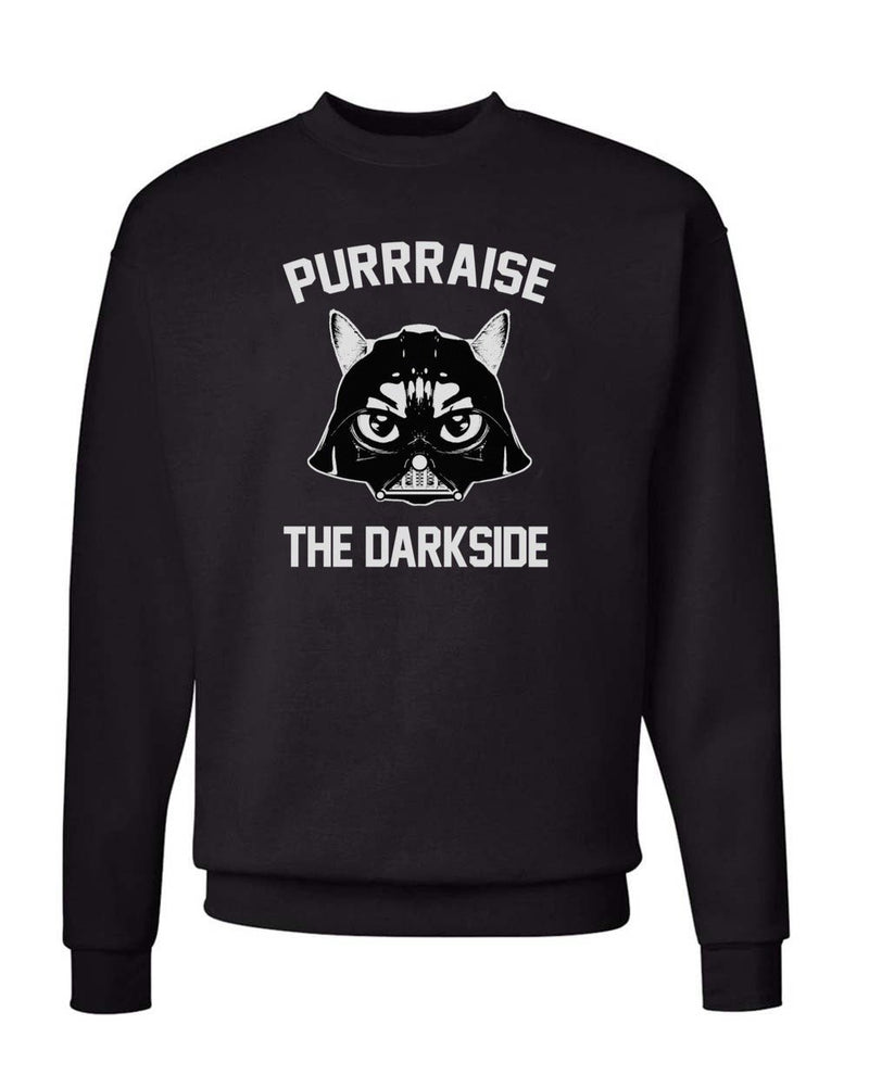 Load image into Gallery viewer, Unisex | Purraise The Darkside | Crewneck Sweatshirt - Arm The Animals Clothing Co.
