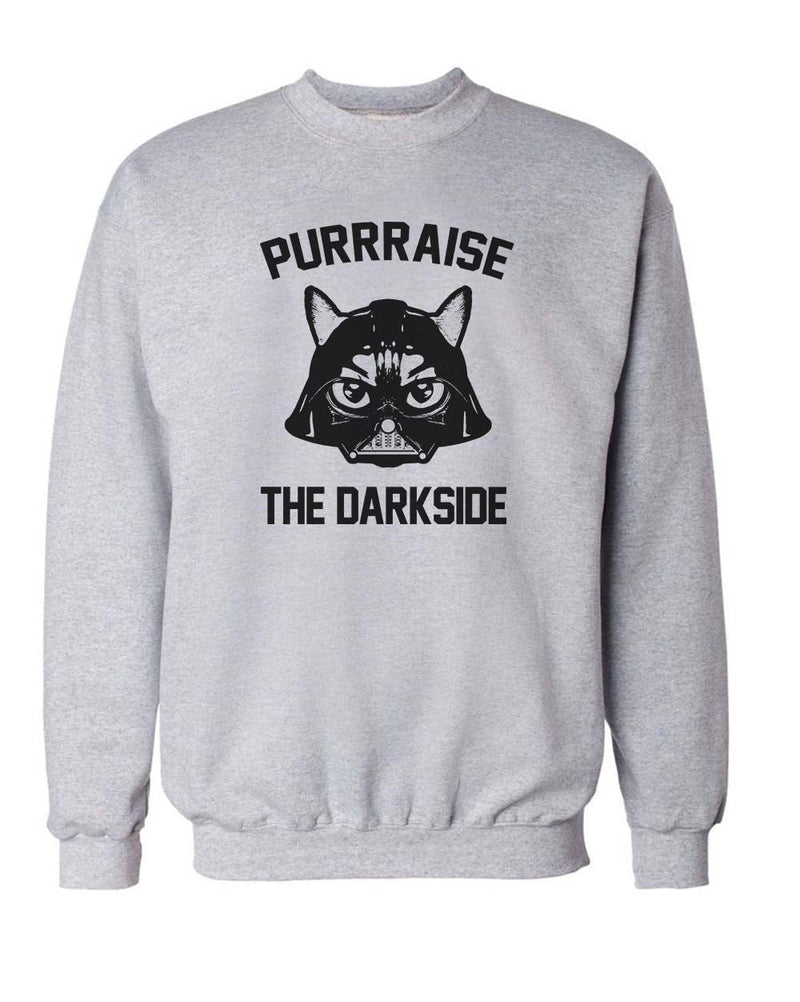 Load image into Gallery viewer, Unisex | Purraise The Darkside | Crewneck Sweatshirt - Arm The Animals Clothing Co.
