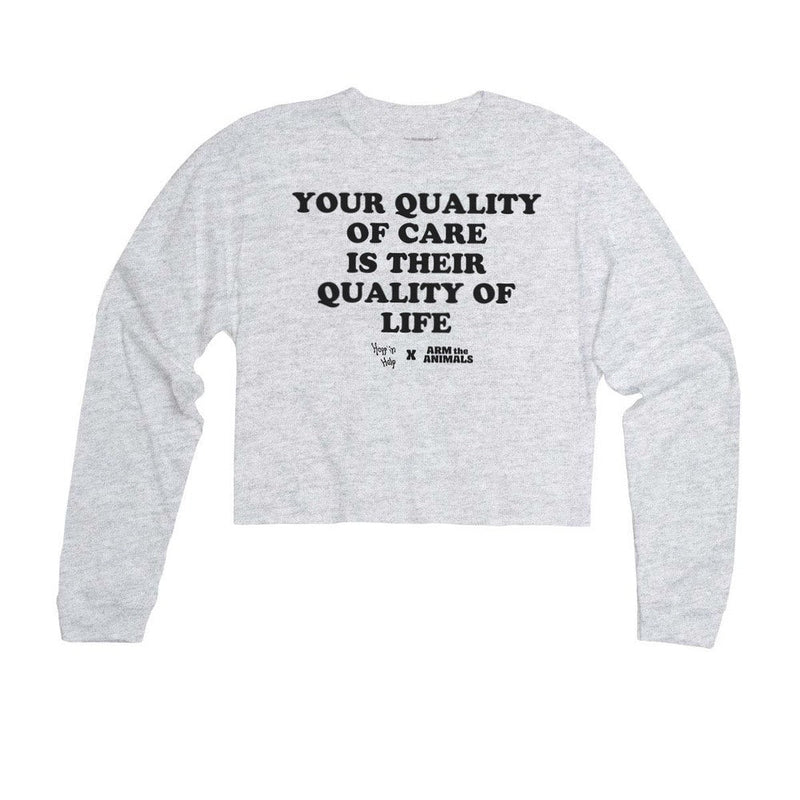 Load image into Gallery viewer, Unisex | Quality Of Care | Cutie Long Sleeve - Arm The Animals Clothing LLC
