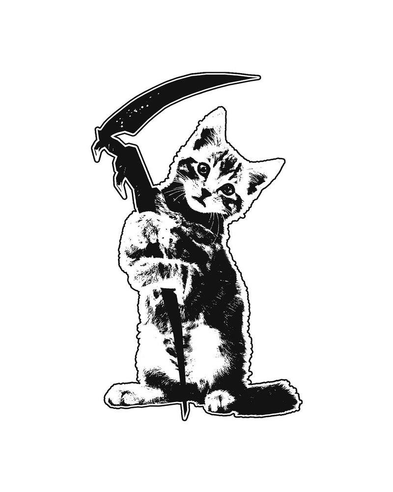 Load image into Gallery viewer, Unisex | Reaper Kitty | Crew - Arm The Animals Clothing LLC
