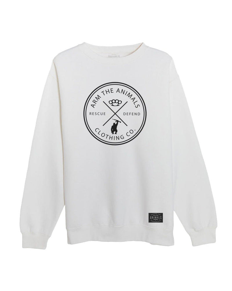 Load image into Gallery viewer, Unisex | Rescue Knuckles | Crewneck Sweatshirt - Arm The Animals Clothing Co.
