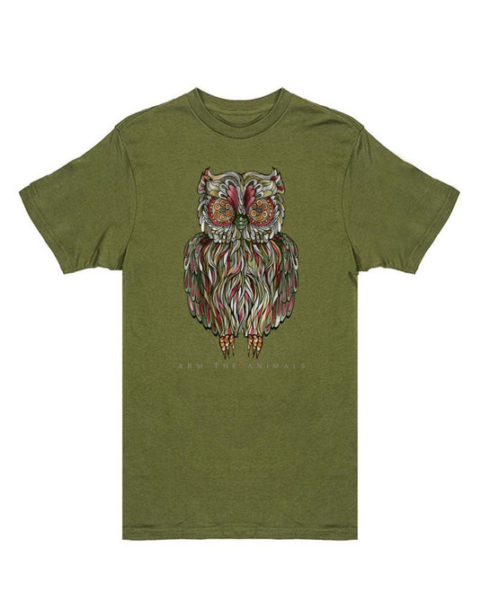 Unisex | Rev-Owl-Ver | Crew - Arm The Animals Clothing Co.