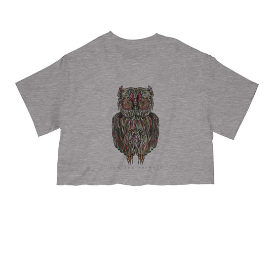 Unisex | Rev-Owl-Ver | Cut Tee - Arm The Animals Clothing Co.
