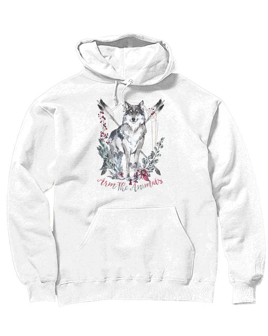Unisex | Ridgeline Wolf | Hoodie - Arm The Animals Clothing Co.