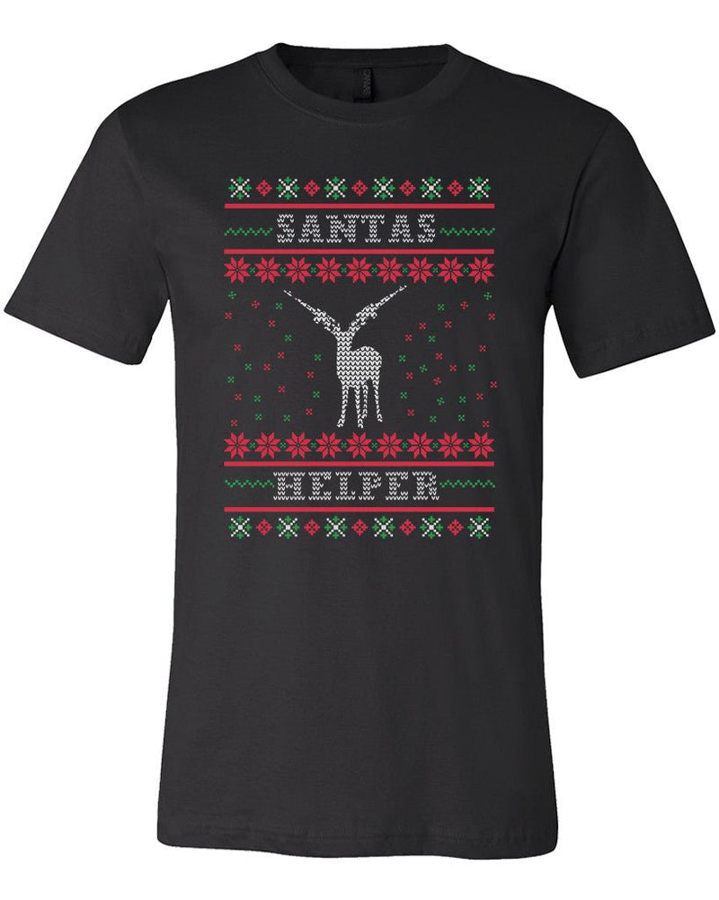 Load image into Gallery viewer, Unisex | Santa&#39;s Helper | Crew - Arm The Animals Clothing LLC
