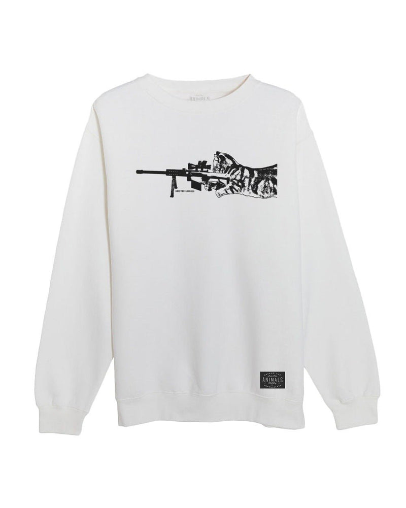Load image into Gallery viewer, Unisex | Scout Snipurr | Crewneck Sweatshirt - Arm The Animals Clothing LLC
