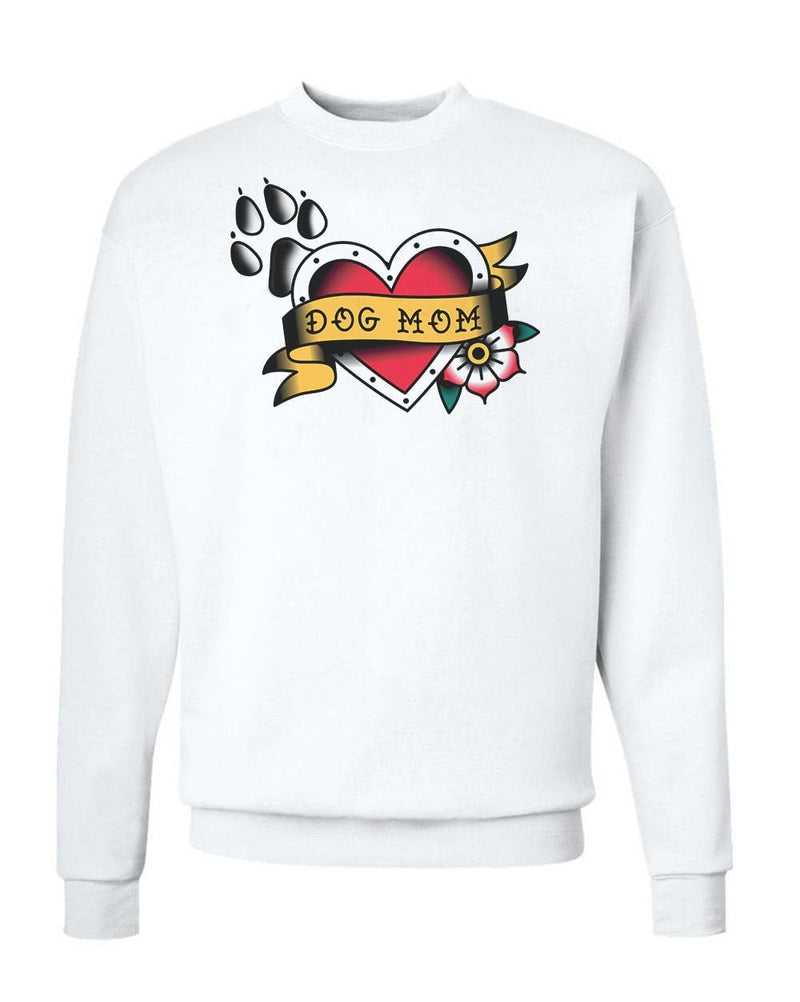 Load image into Gallery viewer, Unisex | Tattoo Dog Mom | Crewneck Sweatshirt - Arm The Animals Clothing Co.
