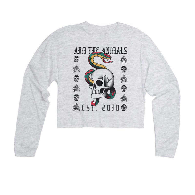 Load image into Gallery viewer, Unisex | Tattoo Snake | Cutie Long Sleeve - Arm The Animals Clothing Co.
