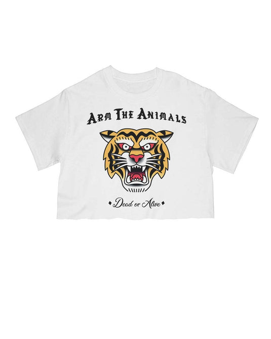 Unisex | Tattoo Tiger | Cut Tee - Arm The Animals Clothing Co.