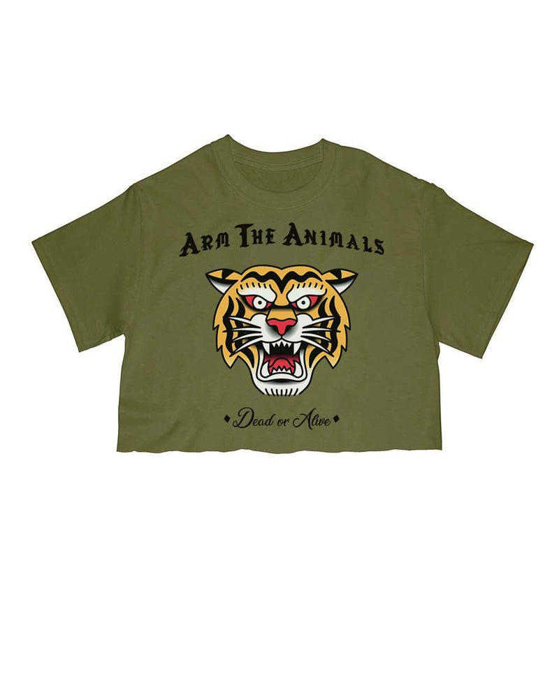 Load image into Gallery viewer, Unisex | Tattoo Tiger | Cut Tee - Arm The Animals Clothing Co.
