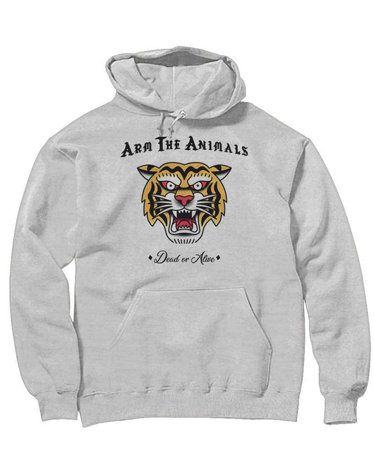 Unisex | Tattoo Tiger | Hoodie - Arm The Animals Clothing Co.