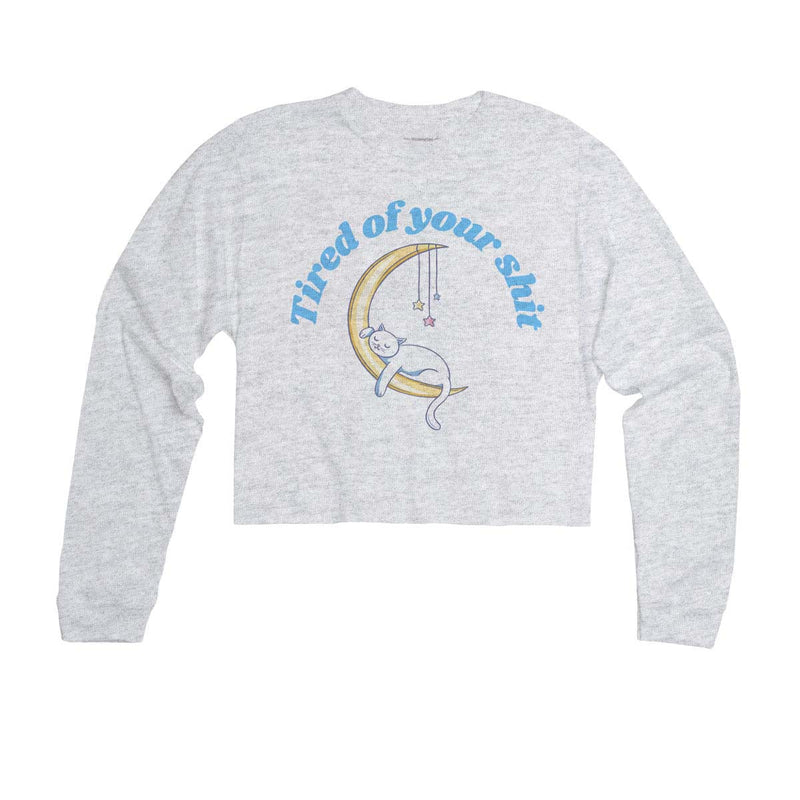 Load image into Gallery viewer, Unisex | Tired of Your Shit | Cutie Long Sleeve - Arm The Animals Clothing Co.
