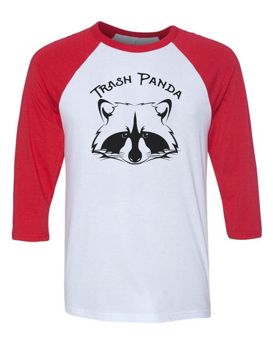 Unisex | Trash Panda | 3/4 Sleeve Raglan - Arm The Animals Clothing Co.