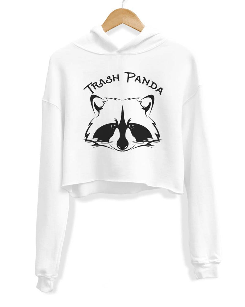 Load image into Gallery viewer, Unisex | Trash Panda | Crop Hoodie - Arm The Animals Clothing Co.
