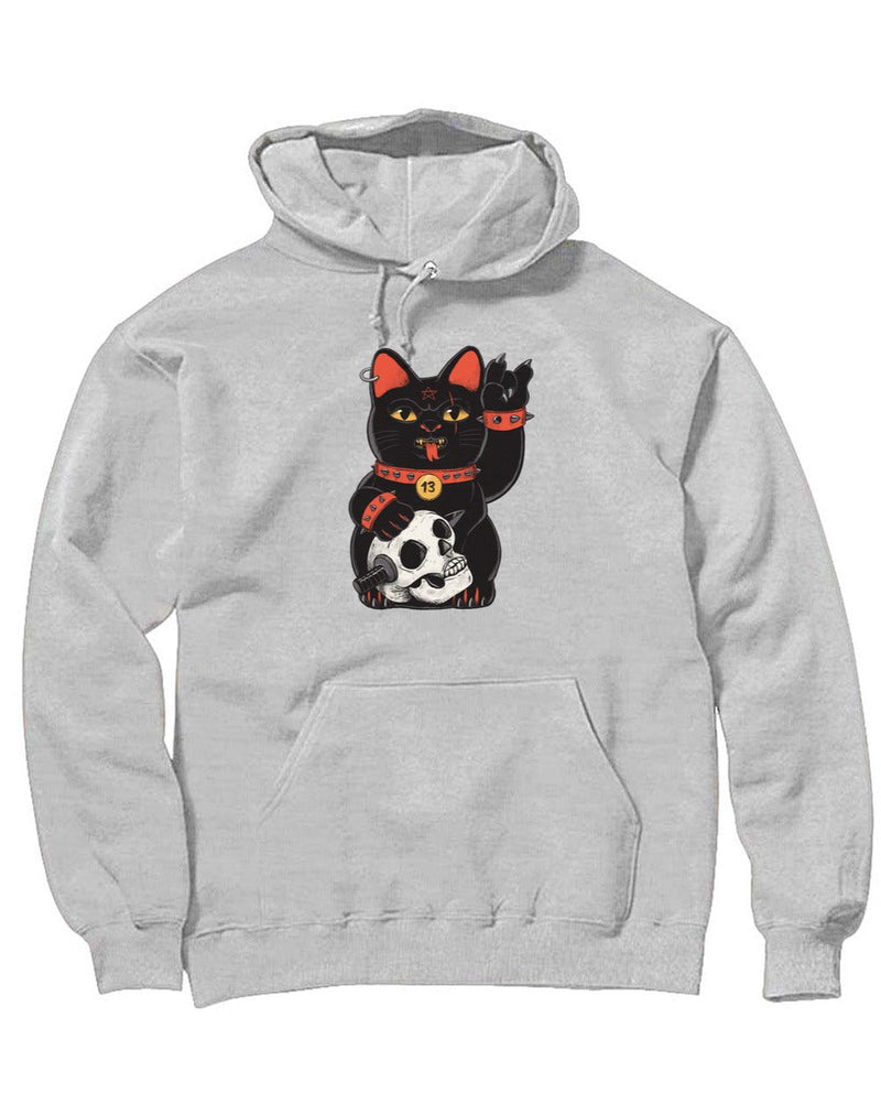 Load image into Gallery viewer, Unisex | Unlucky Black Cat | Hoodie - Arm The Animals Clothing Co.
