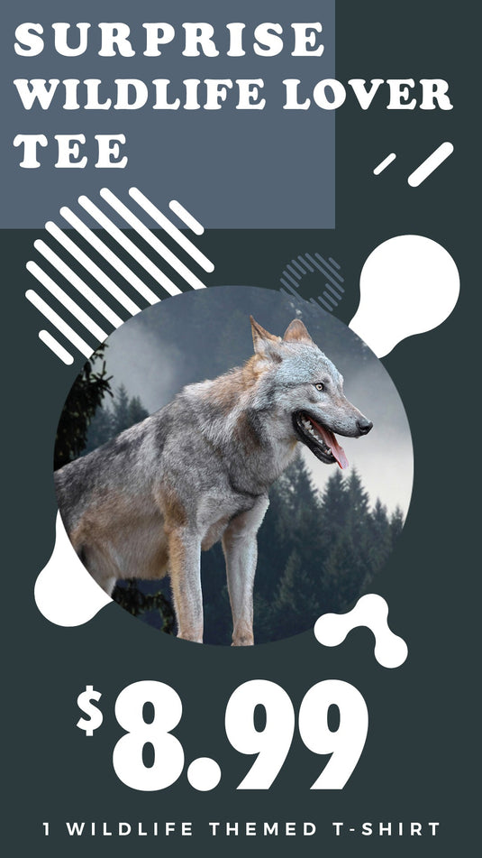 Unisex | Wildlife Lover | Surprise Tee - Arm The Animals Clothing LLC