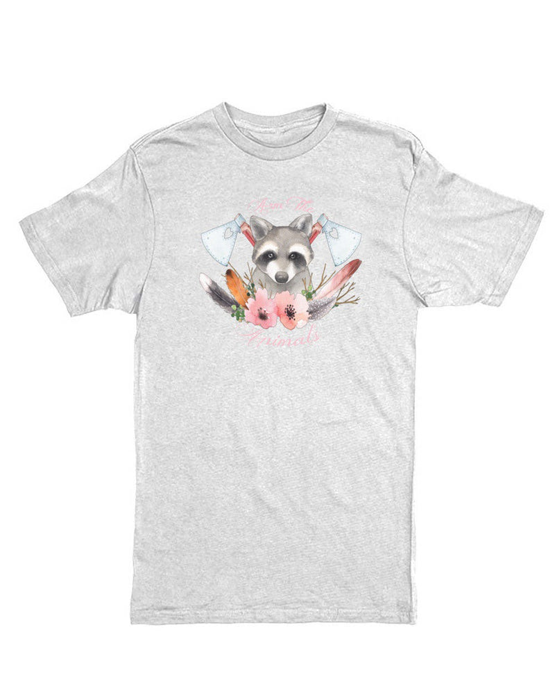 Load image into Gallery viewer, Unisex | Woodland Raccoon | Crew - Arm The Animals Clothing Co.
