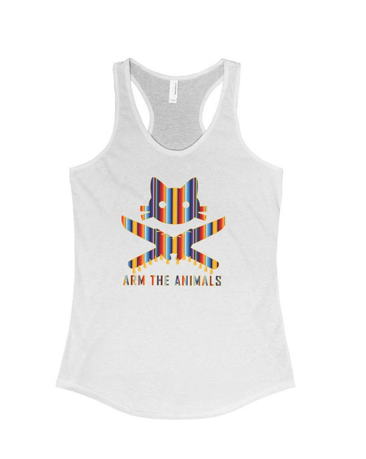 Women's | 9 Lives Serape | Ideal Tank Top - Arm The Animals Clothing Co.