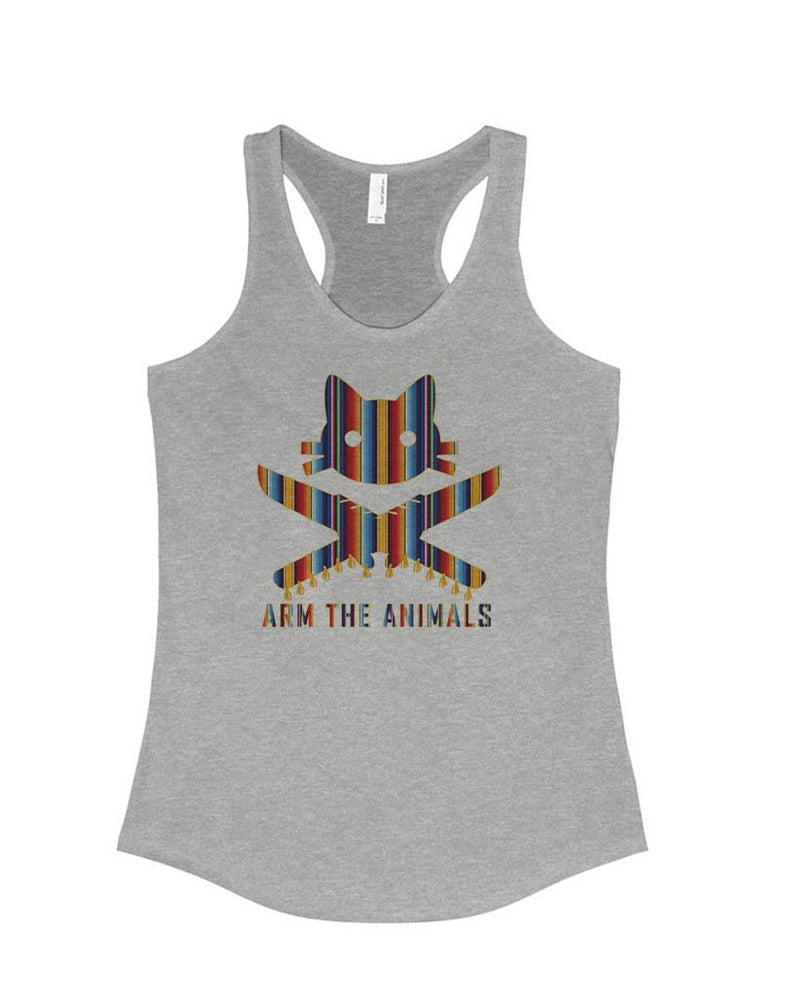 Load image into Gallery viewer, Women&#39;s | 9 Lives Serape | Ideal Tank Top - Arm The Animals Clothing Co.
