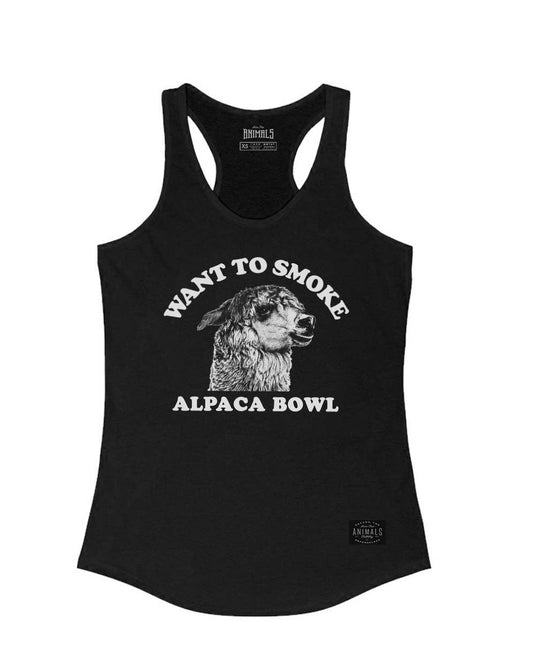 Women's | Alpaca Bowl | Ideal Tank Top - Arm The Animals Clothing Co.