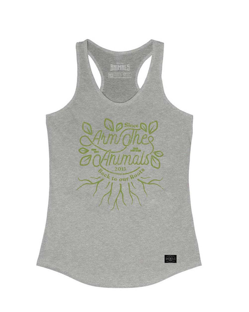 Load image into Gallery viewer, Women&#39;s | Back To Our Roots | Tank Top - Arm The Animals Clothing Co.

