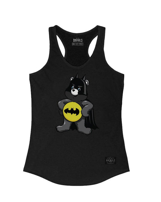 Women's | Bat-Bear | Ideal Tank Top - Arm The Animals Clothing Co.