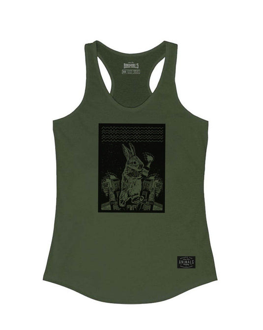 Women's | Bunzilla | Tank Top - Arm The Animals Clothing Co.