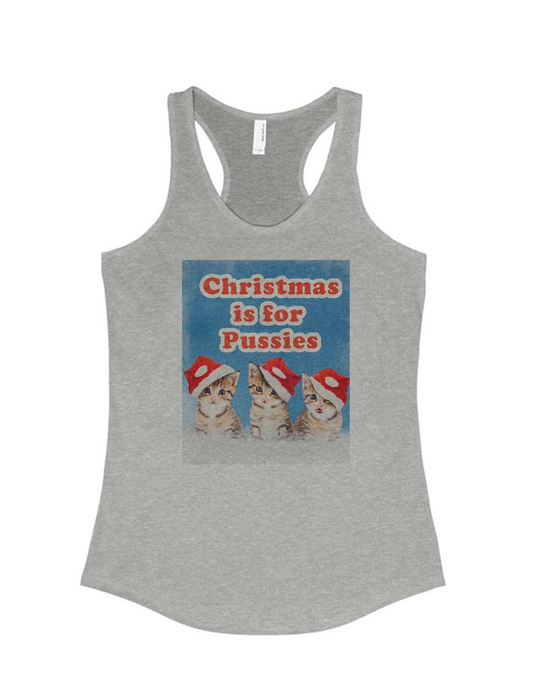 Load image into Gallery viewer, Women’s | Christmas is for Pussies | Ideal Tank Top - Arm The Animals Clothing LLC
