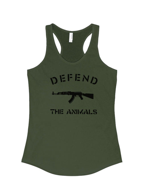 Women's | Defend The Animals | Ideal Tank Top - Arm The Animals Clothing Co.
