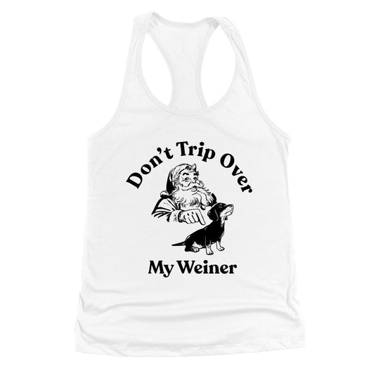 Women’s | Don't Trip Over My Weiner | Ideal Tank Top - Arm The Animals Clothing LLC