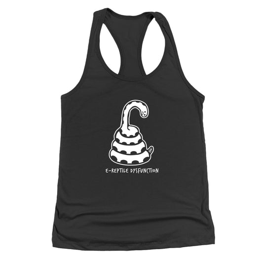 Women’s | E-Reptile Dysfunction | Ideal Tank Top - Arm The Animals Clothing LLC