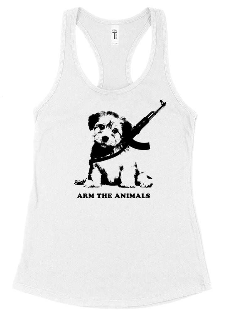 Load image into Gallery viewer, Women&#39;s | G.I. Doge | Ideal Tank Top - Arm The Animals Clothing Co.
