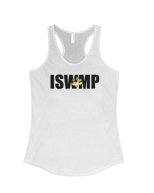 Women's | ISWMP Logo | Tank Top - Arm The Animals Clothing Co.