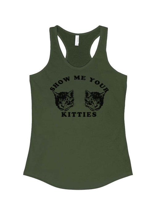 Women's | My Kitties | Ideal Tank Top - Arm The Animals Clothing Co.