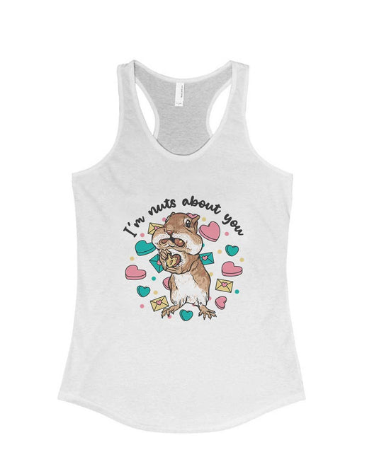 Women's | Nuts About You | Tank Top - Arm The Animals Clothing Co.