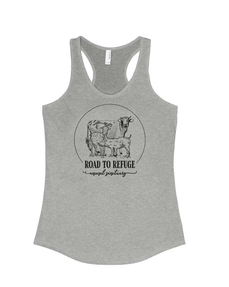 Load image into Gallery viewer, Women&#39;s | One Big Happy Family | Tank Top - Arm The Animals Clothing Co.
