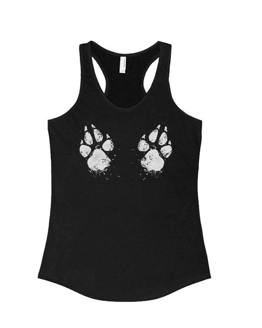 Women's | Paw-sive Aggressive | Ideal Tank Top - Arm The Animals Clothing Co.