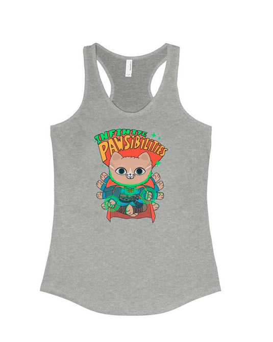 Women's | Pawsibilities | Tank Top - Arm The Animals Clothing Co.