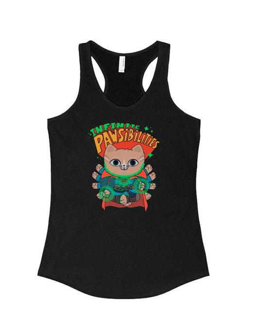 Women's | Pawsibilities | Tank Top - Arm The Animals Clothing Co.