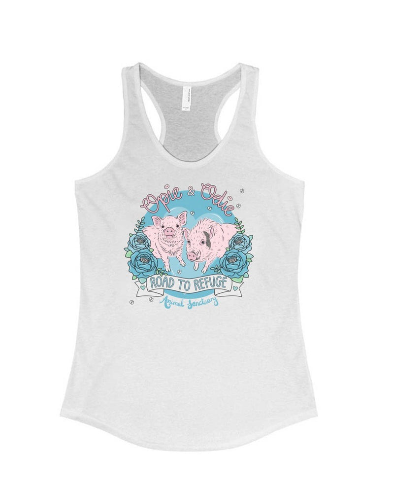 Load image into Gallery viewer, Women&#39;s | Piggy Party | Tank Top - Arm The Animals Clothing Co.
