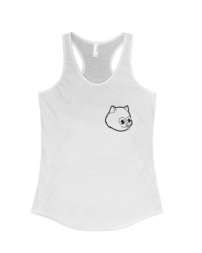 Load image into Gallery viewer, Women&#39;s | Pocket Tongue Out | Tank Top - Arm The Animals Clothing Co.
