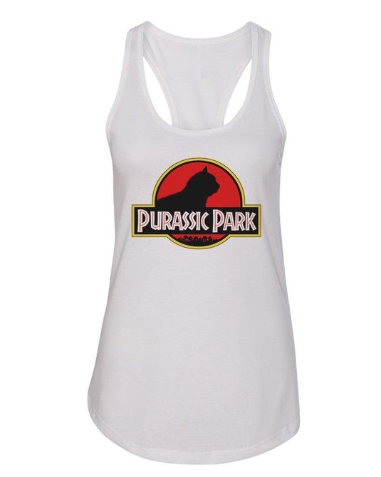 Women's | Purassic Park | Ideal Tank Top - Arm The Animals Clothing Co.