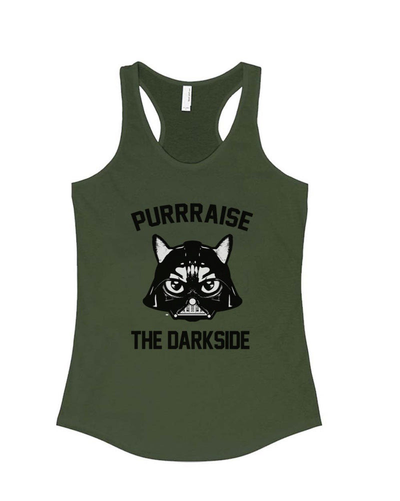 Load image into Gallery viewer, Women&#39;s | Purraise The Darkside | Ideal Tank Top - Arm The Animals Clothing Co.

