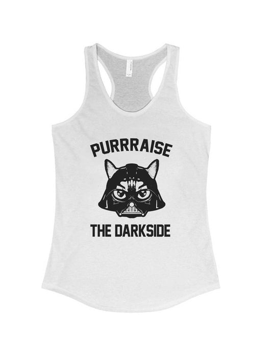 Women's | Purraise The Darkside | Ideal Tank Top - Arm The Animals Clothing Co.