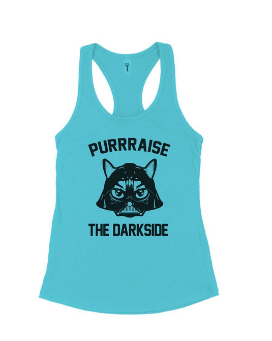 Women's | Purraise The Darkside | Ideal Tank Top - Arm The Animals Clothing Co.