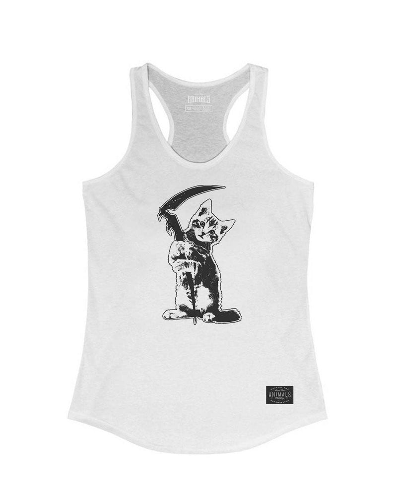 Load image into Gallery viewer, Women&#39;s | Reaper Kitty | Ideal Tank Top - Arm The Animals Clothing LLC
