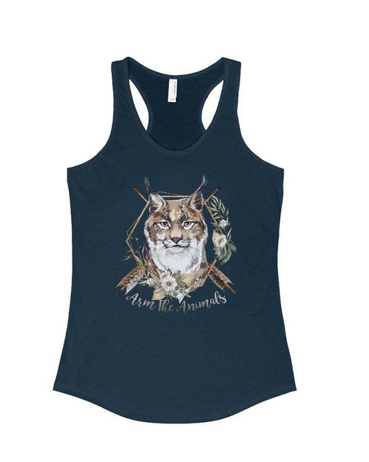 Women's | Ridgeline Lynx | Ideal Tank Top - Arm The Animals Clothing Co.