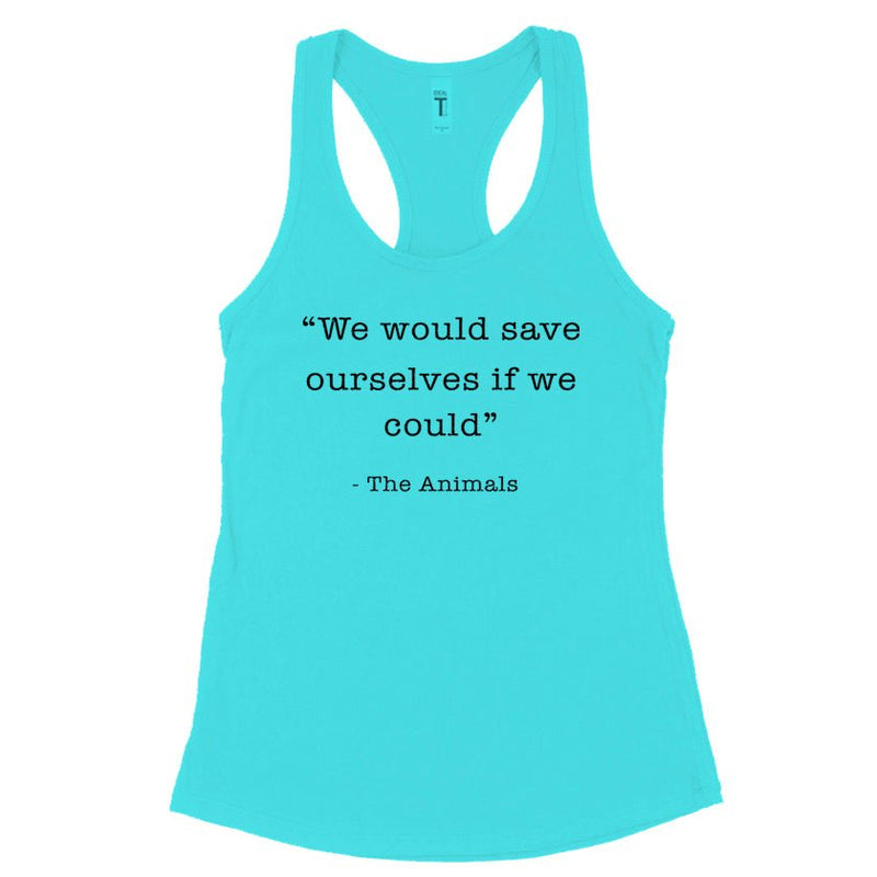 Load image into Gallery viewer, Women&#39;s | Save Ourselves | Ideal Tank Top - Arm The Animals Clothing Co.
