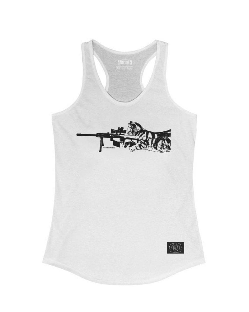 Load image into Gallery viewer, Women&#39;s | Scout Snipurr | Ideal Tank Top - Arm The Animals Clothing LLC
